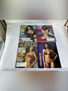 4-Vintage 2000’s MAXIM Magazine